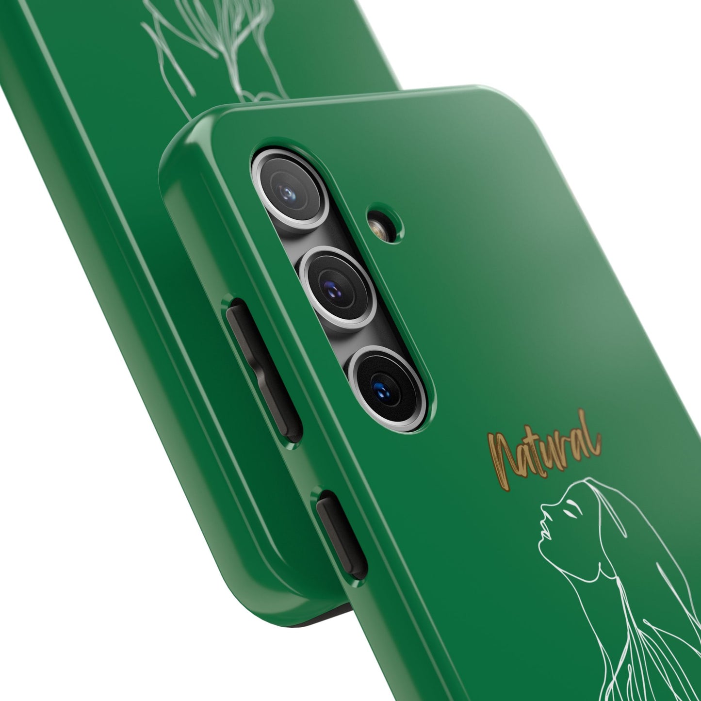 Natural Woman Appreciation (WL)Tough Phone Cases DARK GREEN