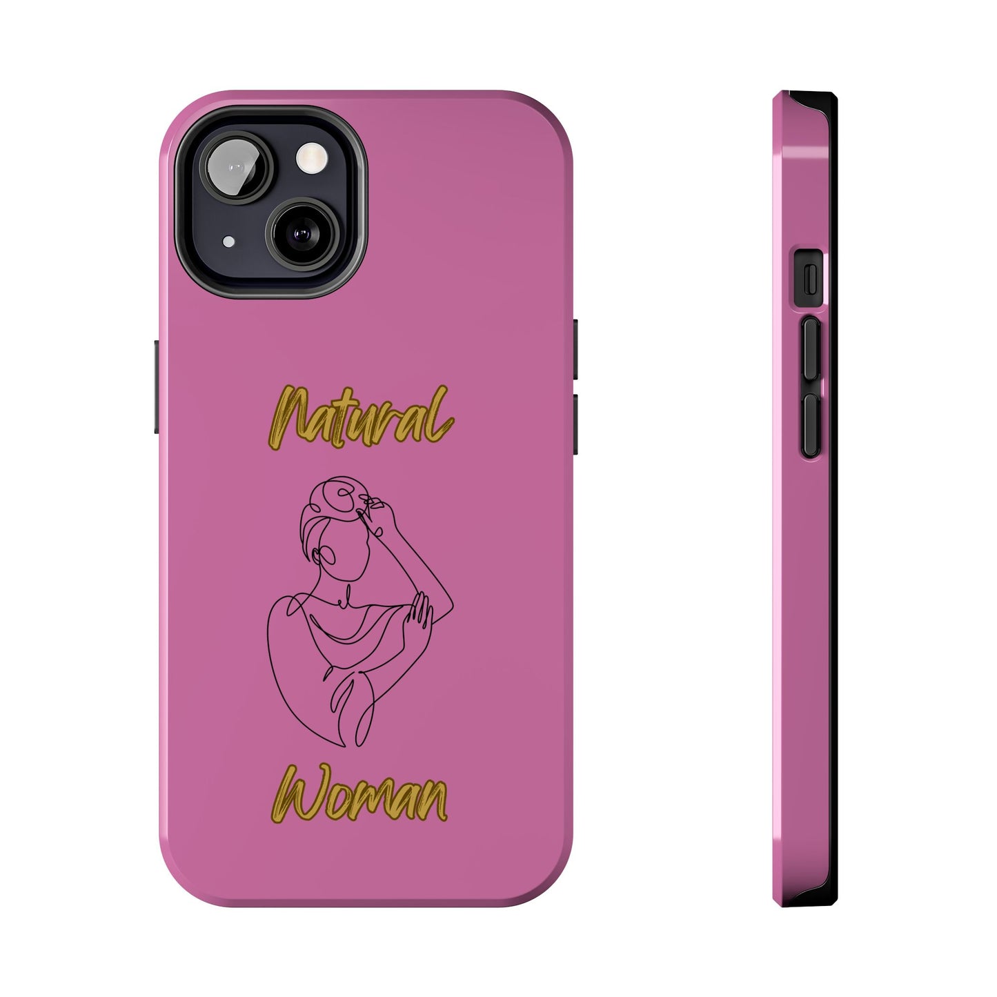 Natural Woman Style (BL)Tough Phone Cases LIGHT PINK