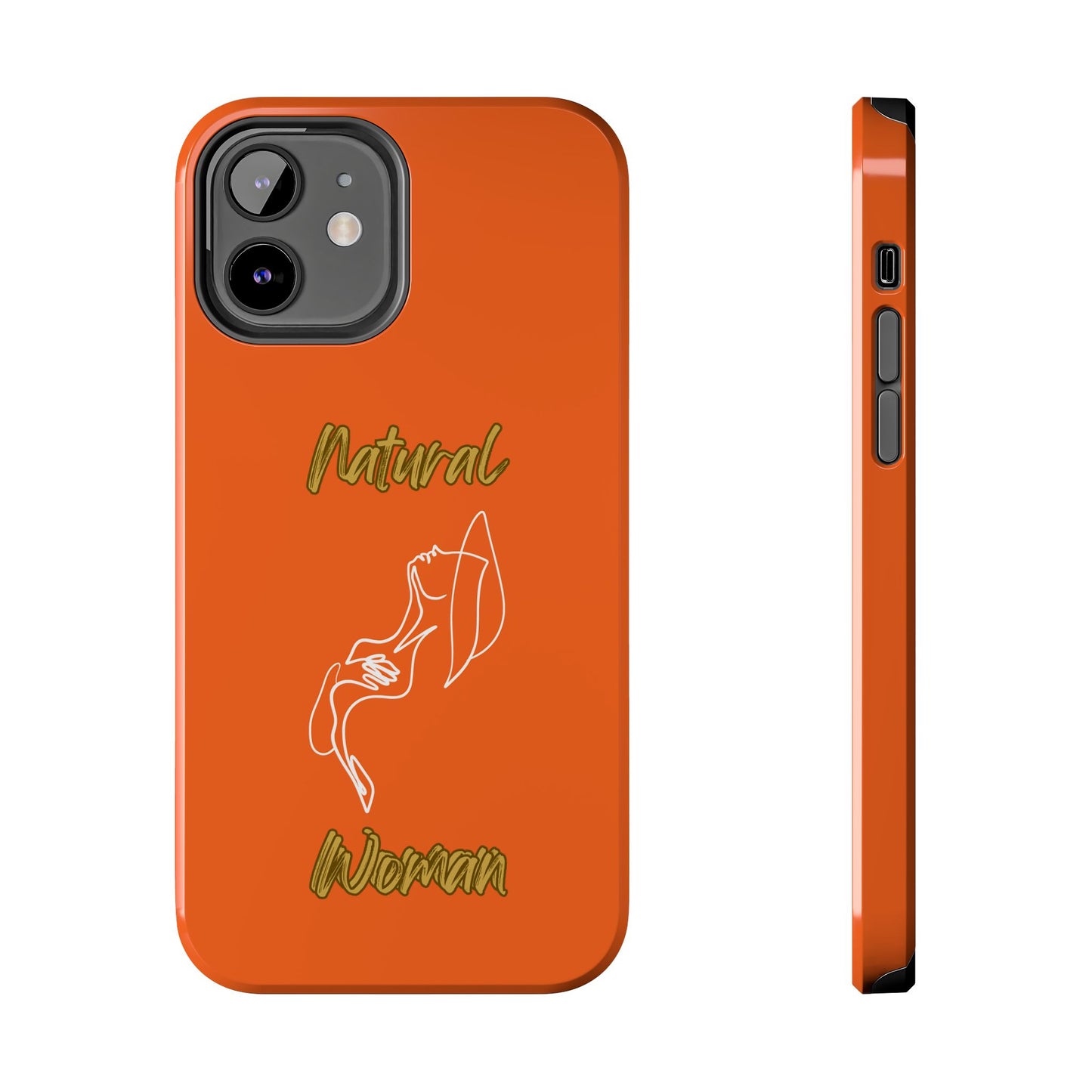 Natural Woman Free (WL)Tough Phone Cases ORANGE