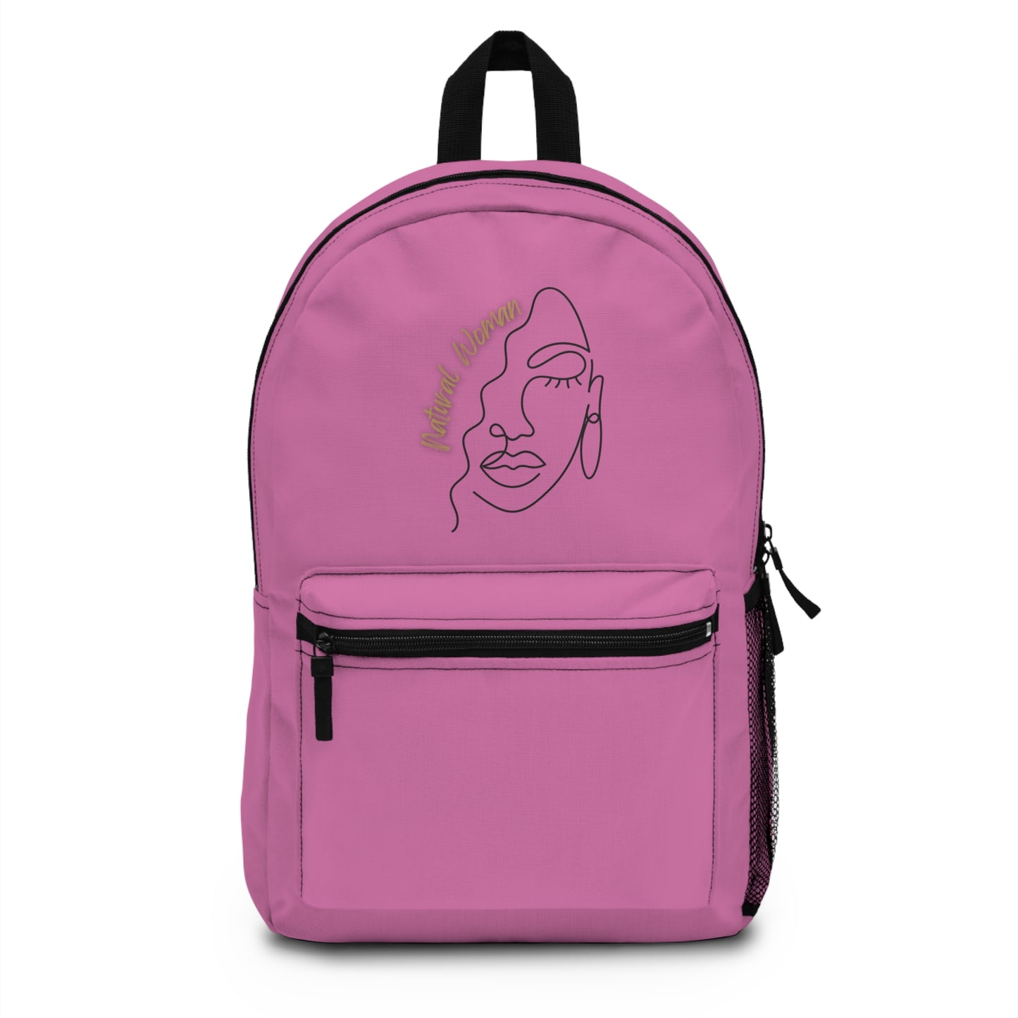 Natural Woman Half Face (BL) Backpack LIGHT PINK