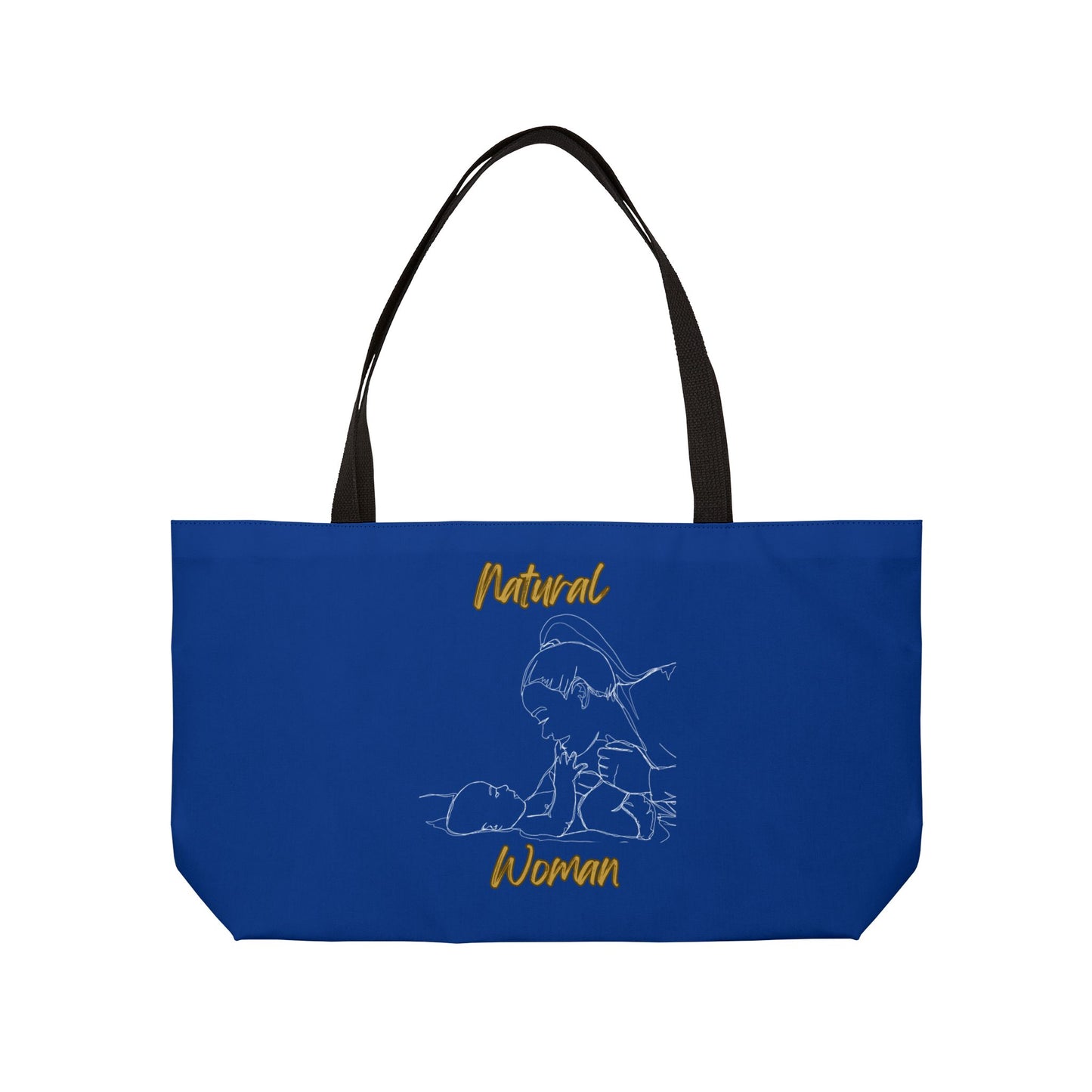 Natural Woman New Life (WL) Weekender Tote Bag DARK BLUE