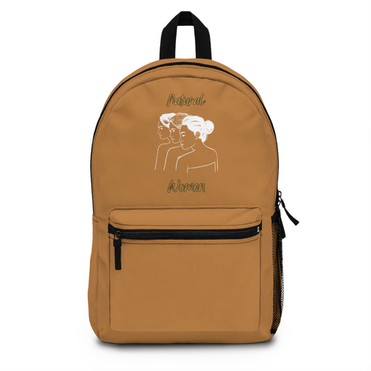 Natural Women United Friends (WL) Backpack LIGHT BROWN