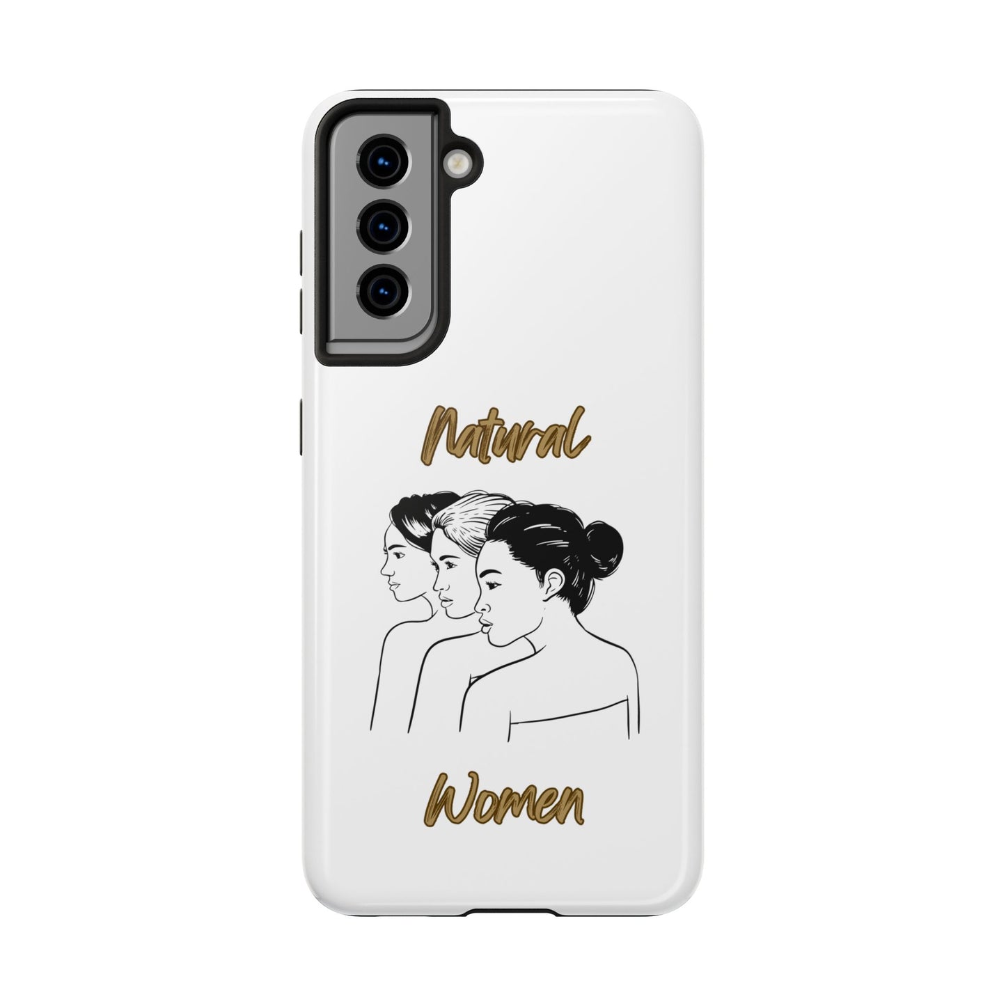 Natural Woman United Friends (BL)Tough Phone Cases WHITE