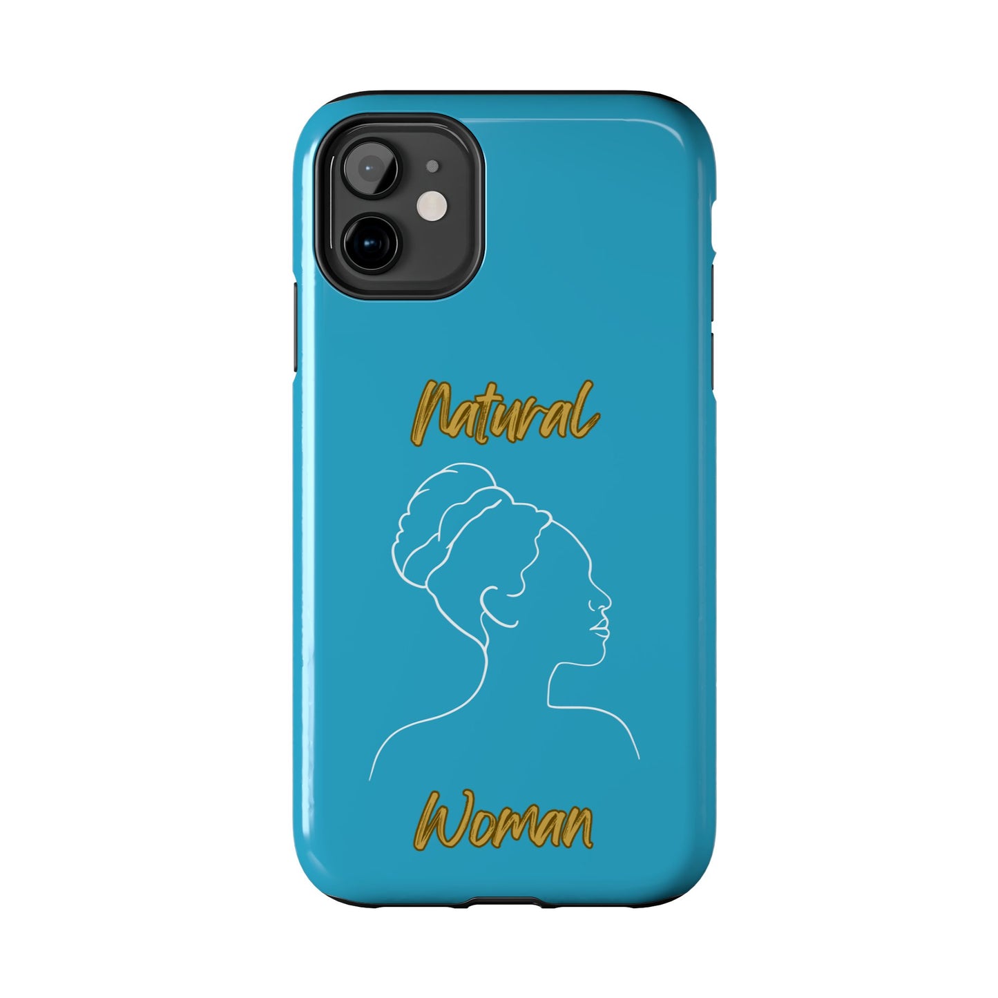 Natural Woman Mixed (WL)Tough Phone Cases TURQUOISE