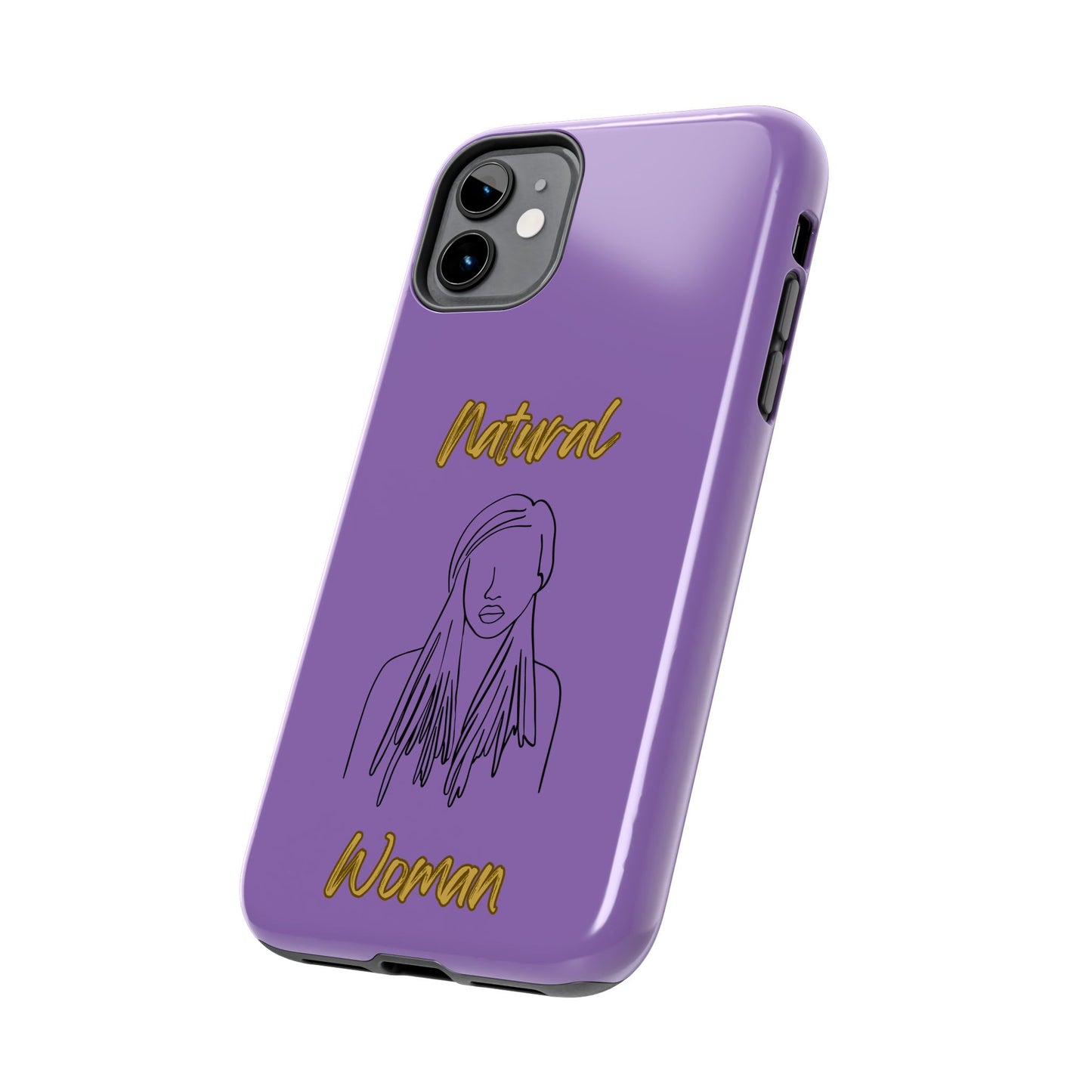 Natural Woman Content (BL)Tough Phone Cases LIGHT PURPLE