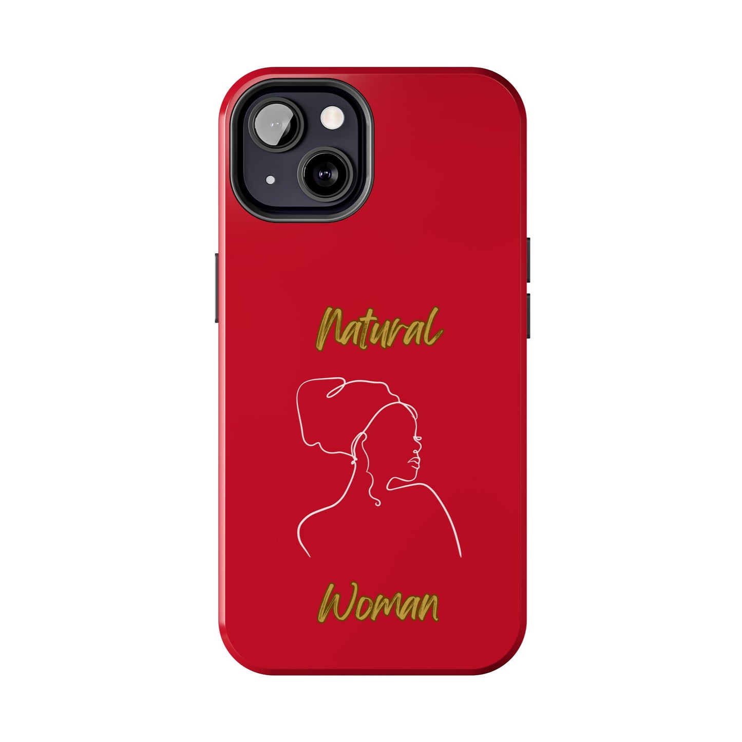 Natural Woman Refreshed (WL)Tough Phone Cases DARK RED
