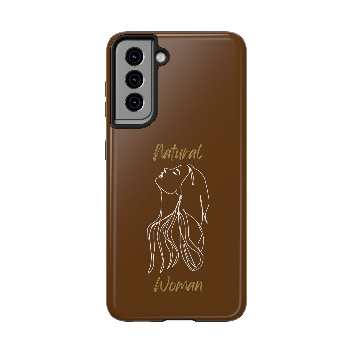 Natural Woman Appreciation (WL)Tough Phone Cases BROWN