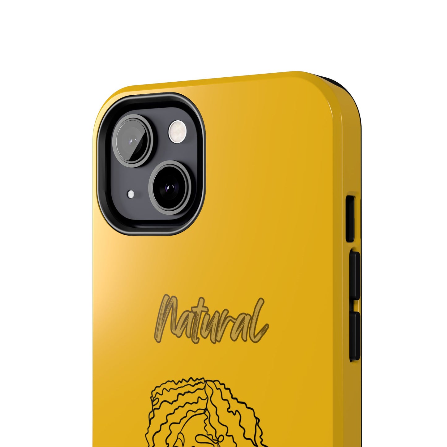Natural Woman Naturally Me (BL)Tough Phone Cases YELLOW