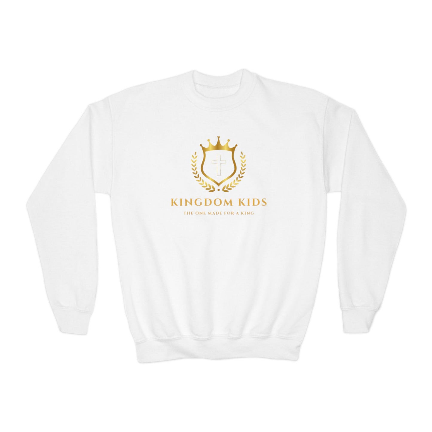 Kingdom Kids Youth Crewneck Sweatshirt - Faith-Inspired, Ephesians 6:1