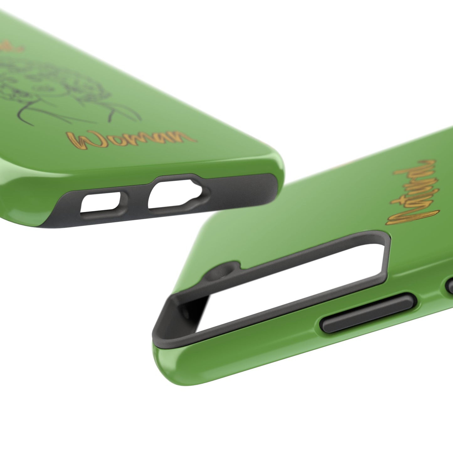 Natural Woman All About Me (BL)Tough Phone Cases GREEN