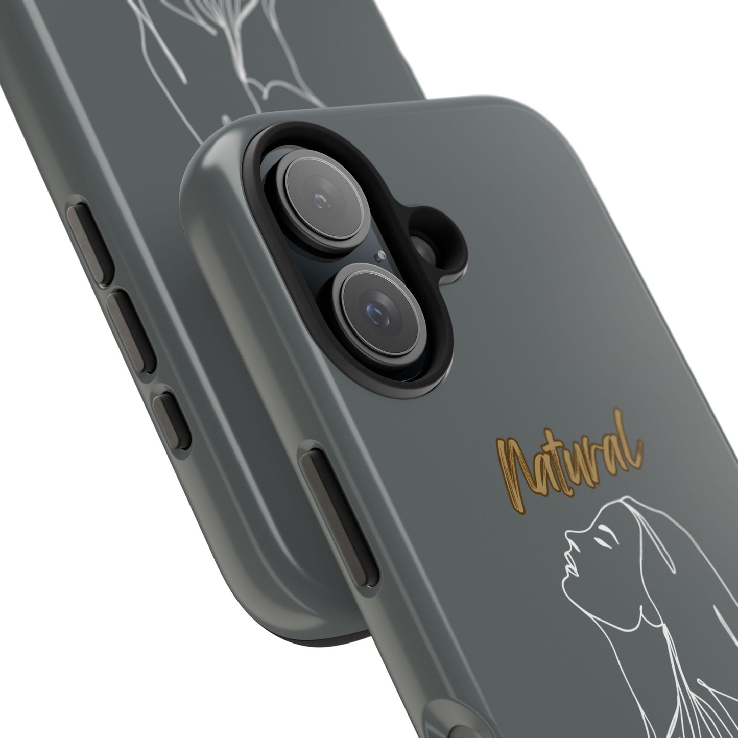 Natural Woman Appreciation (WL)Tough Phone Cases DARK GREY