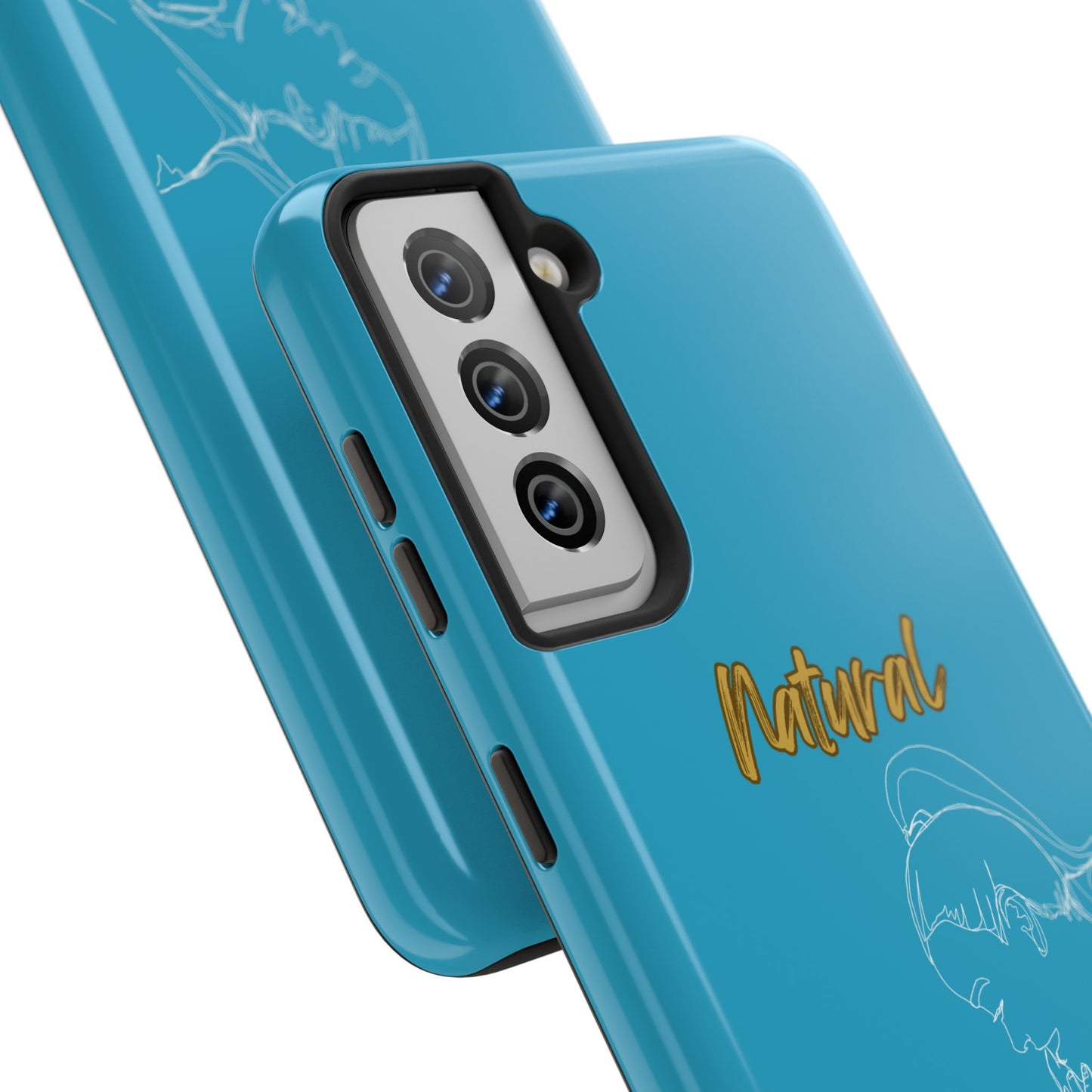 Natural Woman New Life (WL)Tough Phone Cases TURQUOISE
