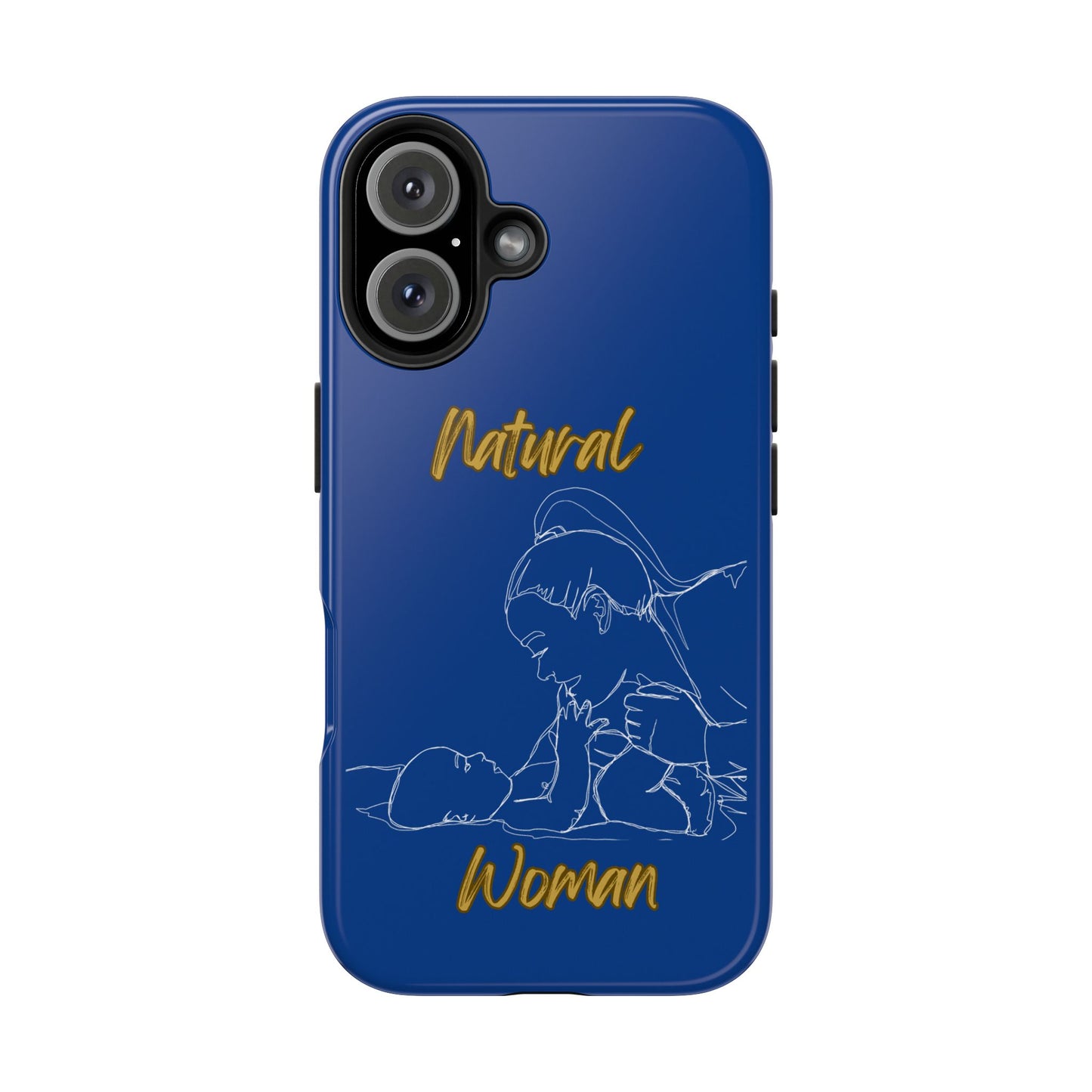 Natural Woman New Life (WL)Tough Phone Cases DARK BLUE