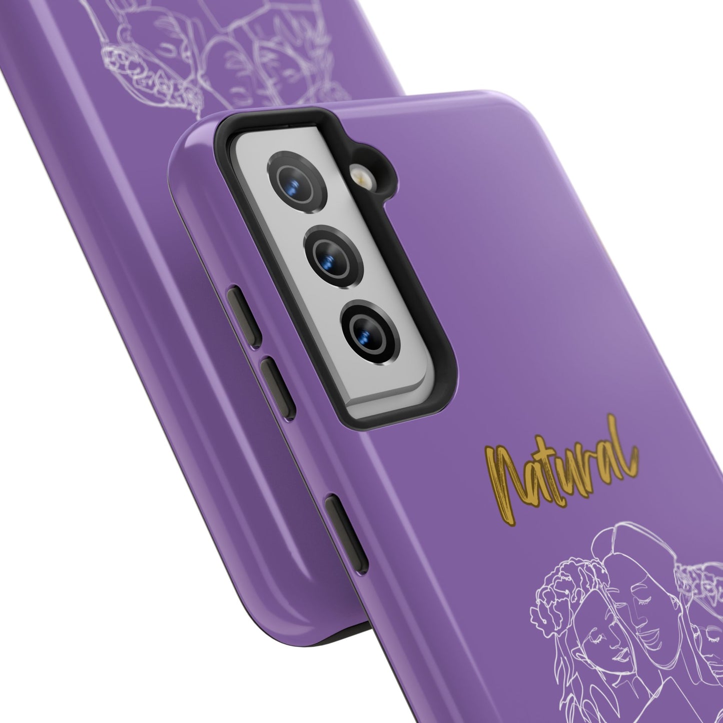 Natural Woman Me & My Girls (WL)Tough Phone Cases LIGHT PURPLE
