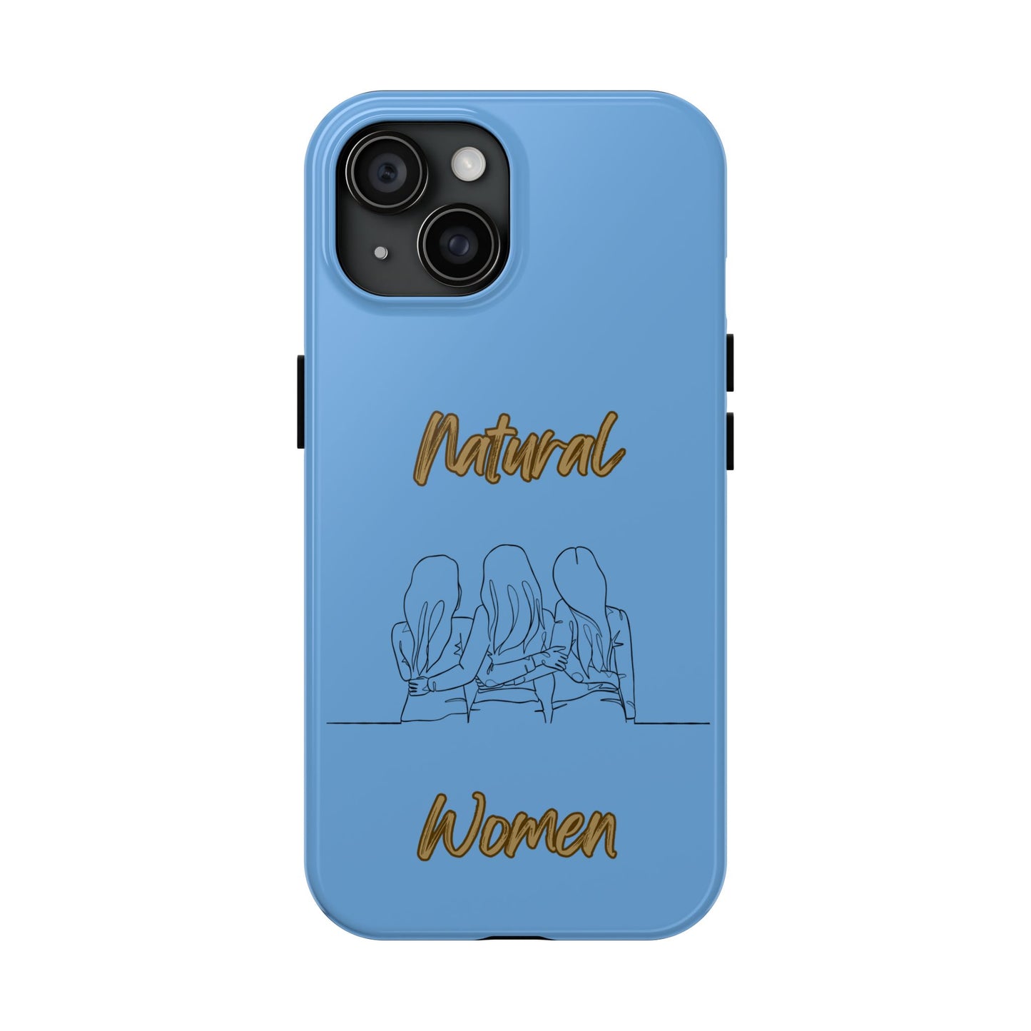 Natural Woman Loving Friends (BL)Tough Phone Cases LIGHT BLUE