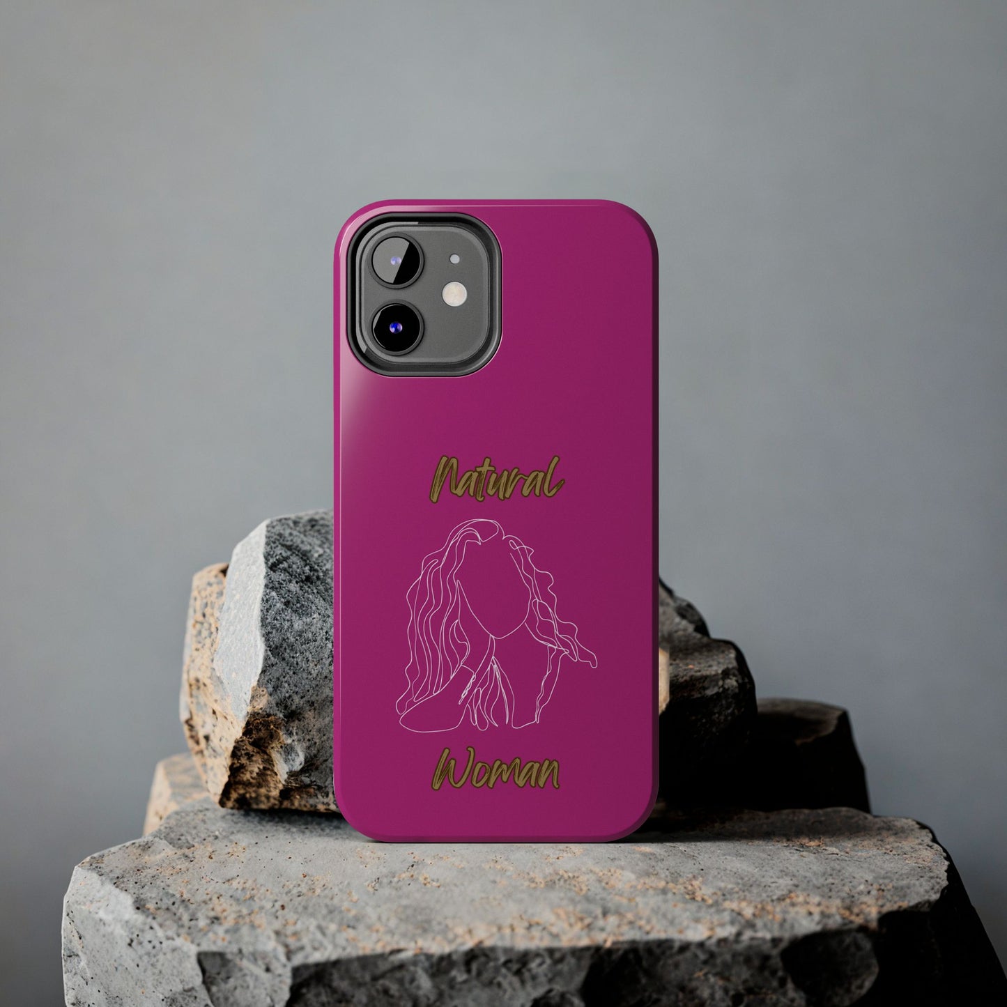 Natural Woman Relaxed (WL) Tough Phone Cases PINK