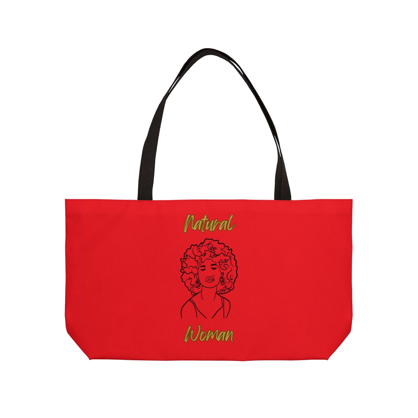 Natural Woman All About Me (BL) Weekender Tote Bag RED