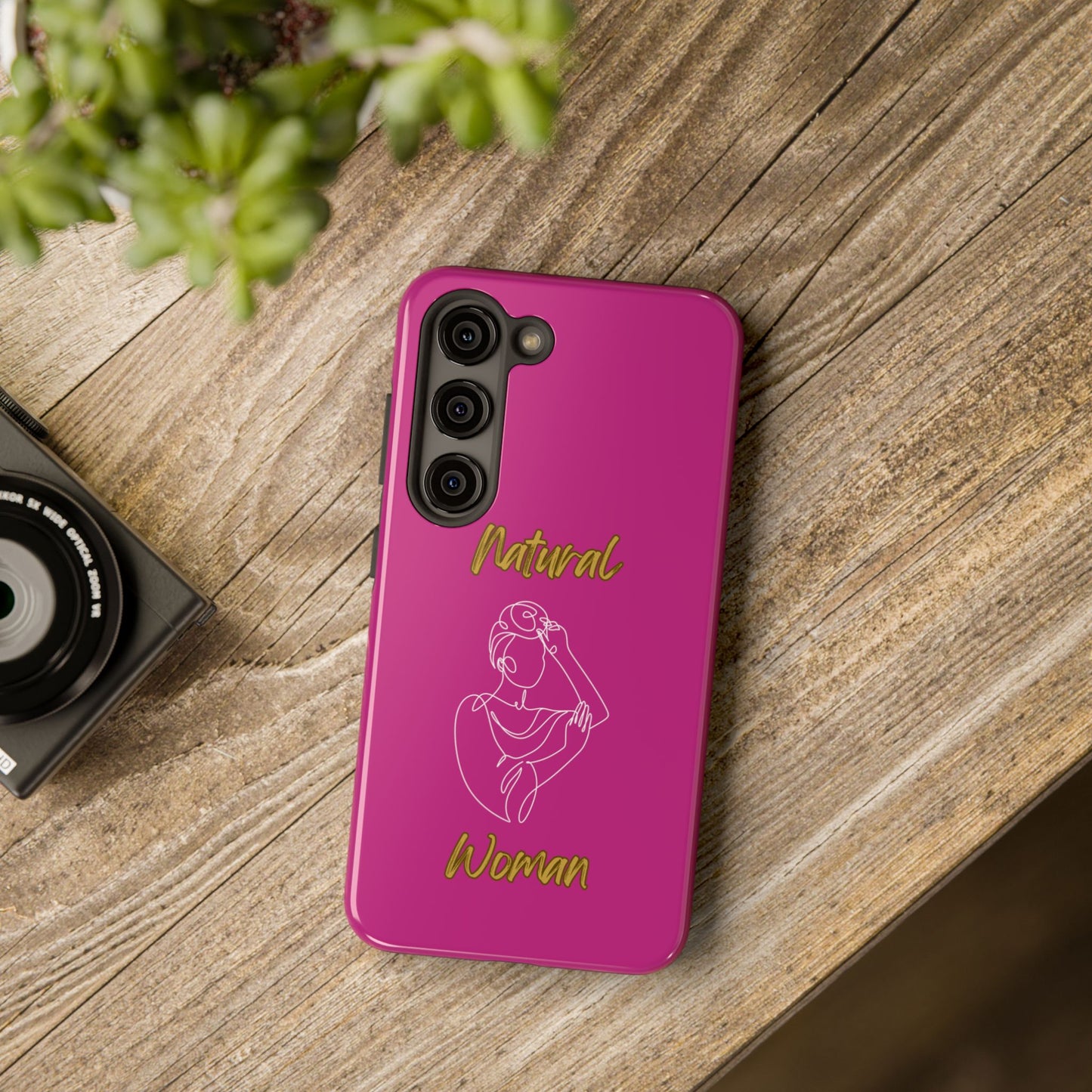 Natural Woman Style (WL)Tough Phone Cases PINK