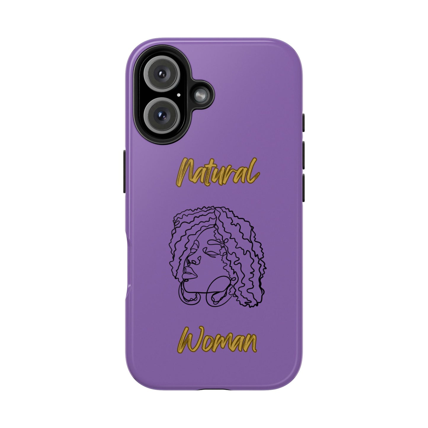 Natural Woman Naturally Me (BL)Tough Phone Cases LIGHT PURPLE