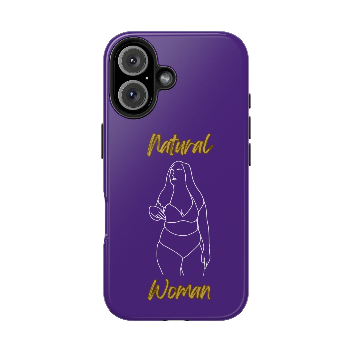 Natural Woman Full Beauty (WL)Tough Phone Cases PURPLE