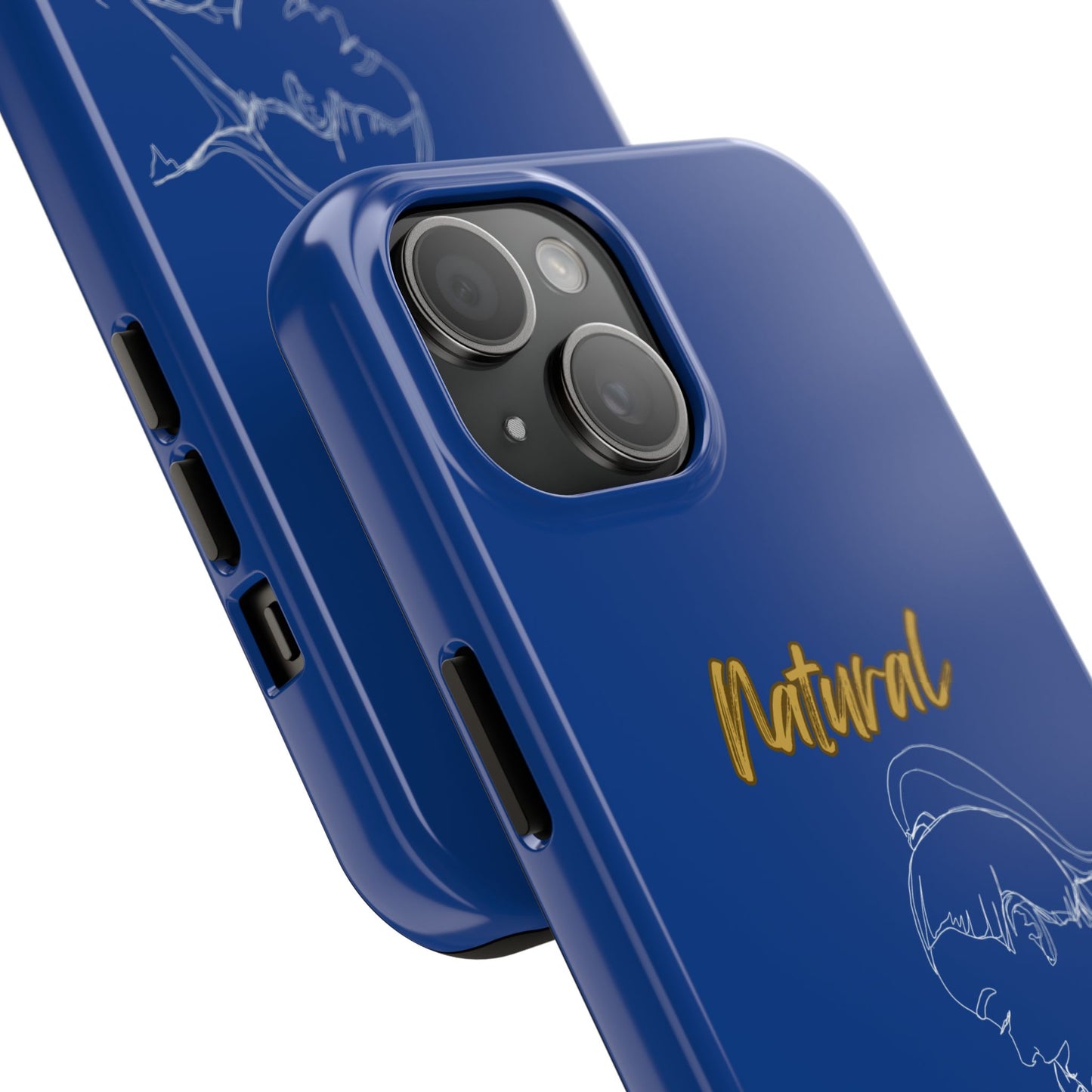 Natural Woman New Life (WL)Tough Phone Cases DARK BLUE