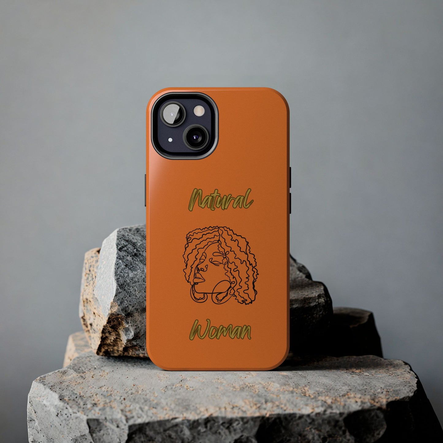 Natural Woman Naturally Me (BL)Tough Phone Cases CRUSTA