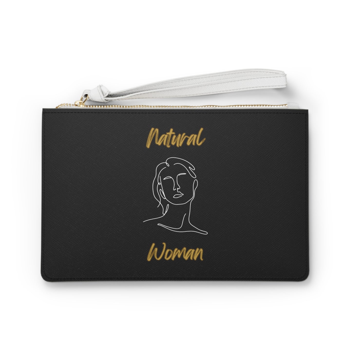 Natural Woman Hello (WL) Clutch Bag BLACK