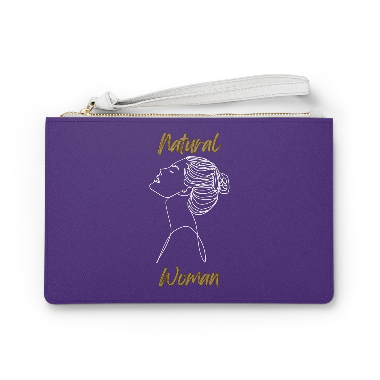 Natural Woman Wet Bun (WL) Clutch Bag PURPLE