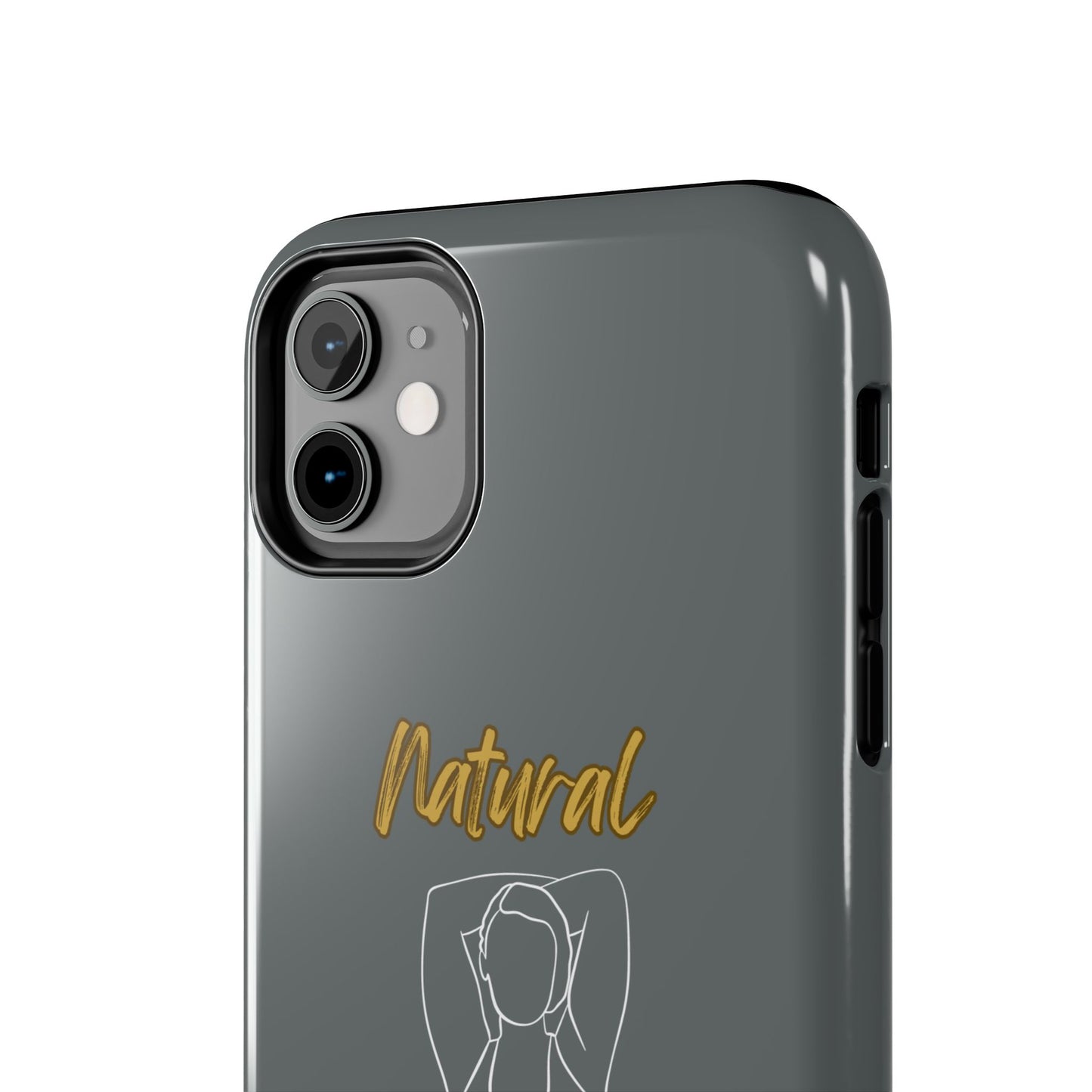 Natural Woman I Love Me (WL)Tough Phone Cases DARK GREY