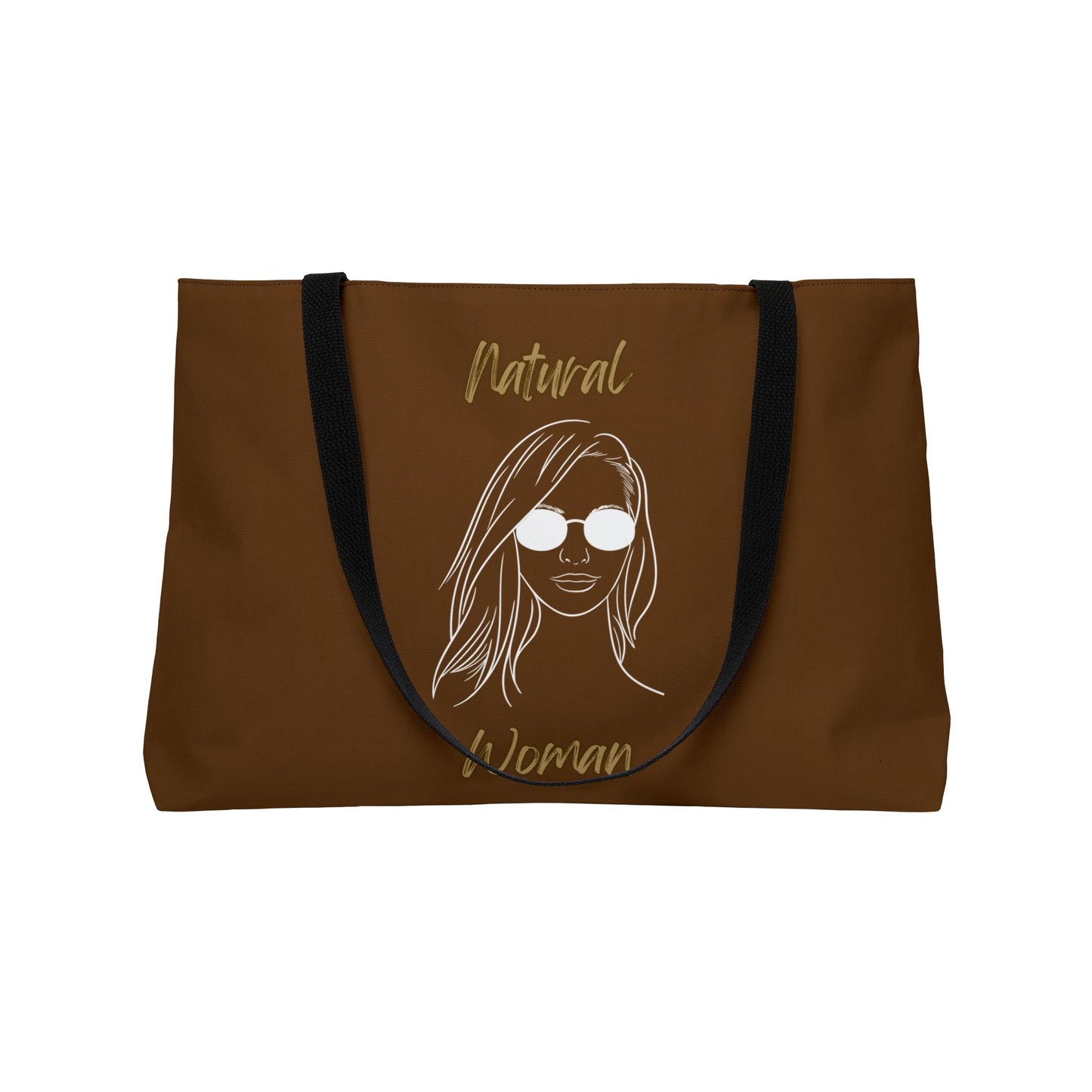 Natural Woman Shades (WL) Weekender Tote Bag BROWN