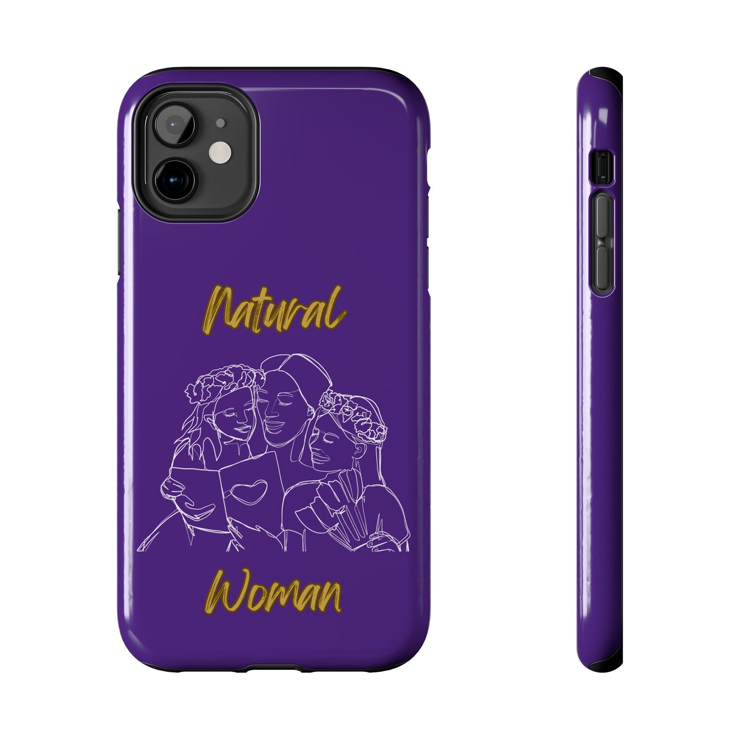 Natural Woman Me & My Girls (WL)Tough Phone Cases PURPLE