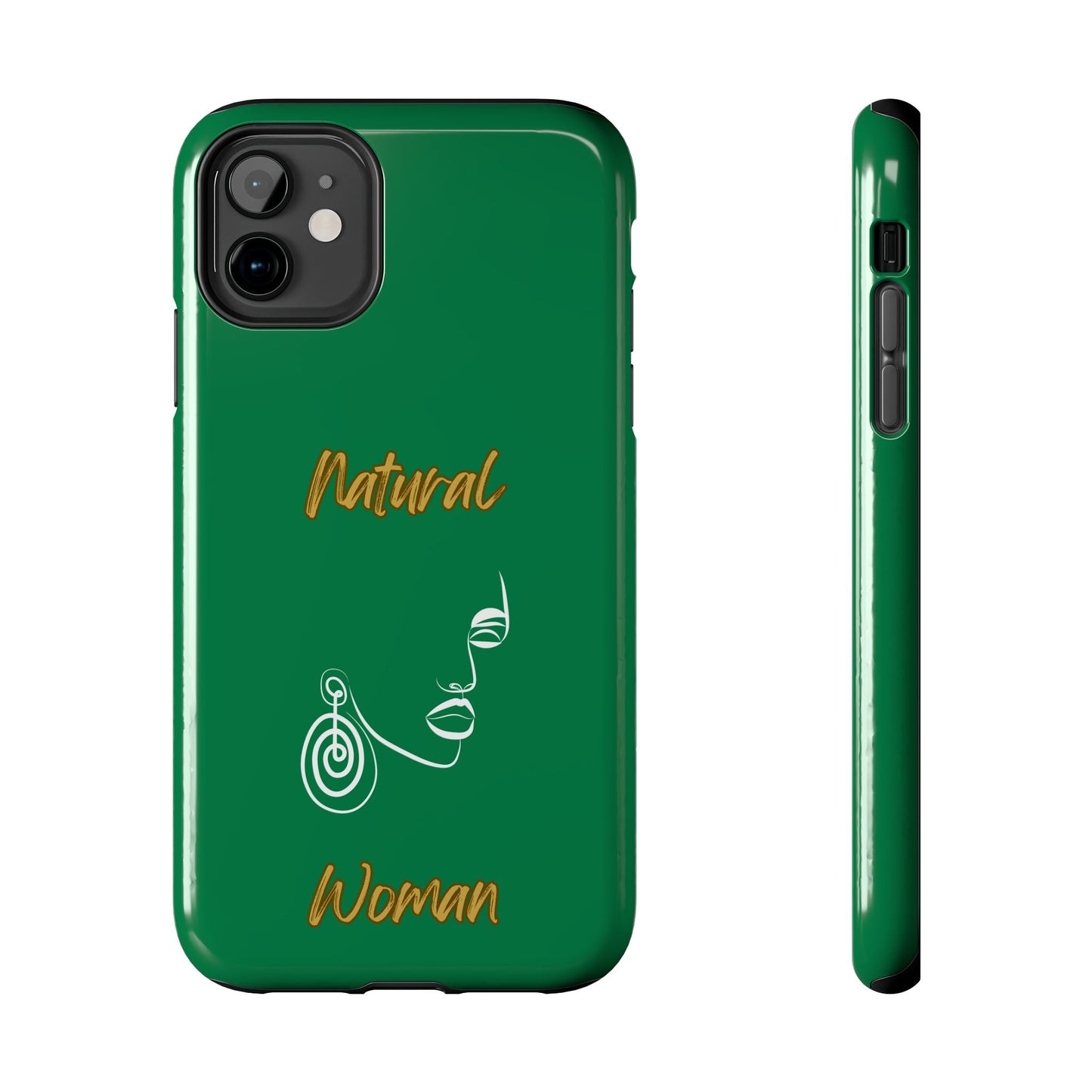 Natural Woman Music In My Soul (WL)Tough Phone Cases DARK GREEN