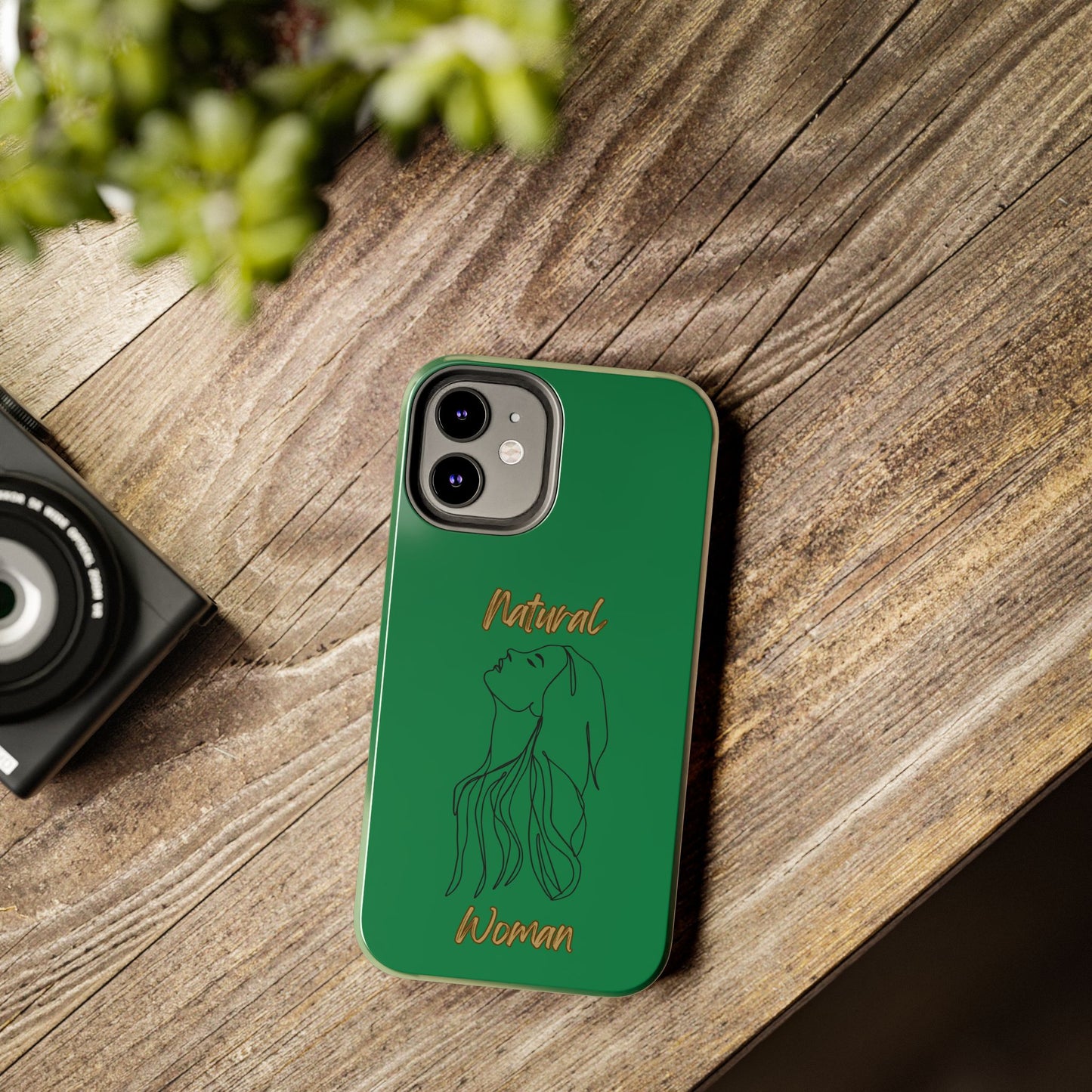 Natural Woman Appreciation (BL) Tough Phone Cases DARK GREEN