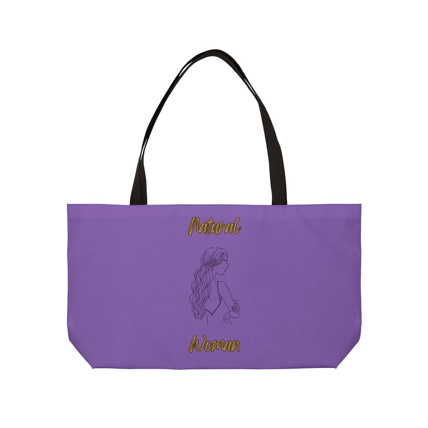 Natural Woman Young Woman (BL) Weekender Tote Bag LIGHT PURPLE
