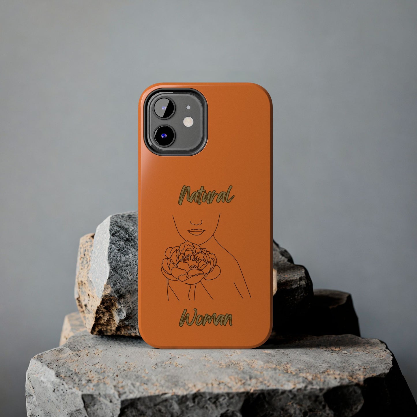 Natural Woman Kissed Flower (BL)Tough Phone Cases CRUSTA
