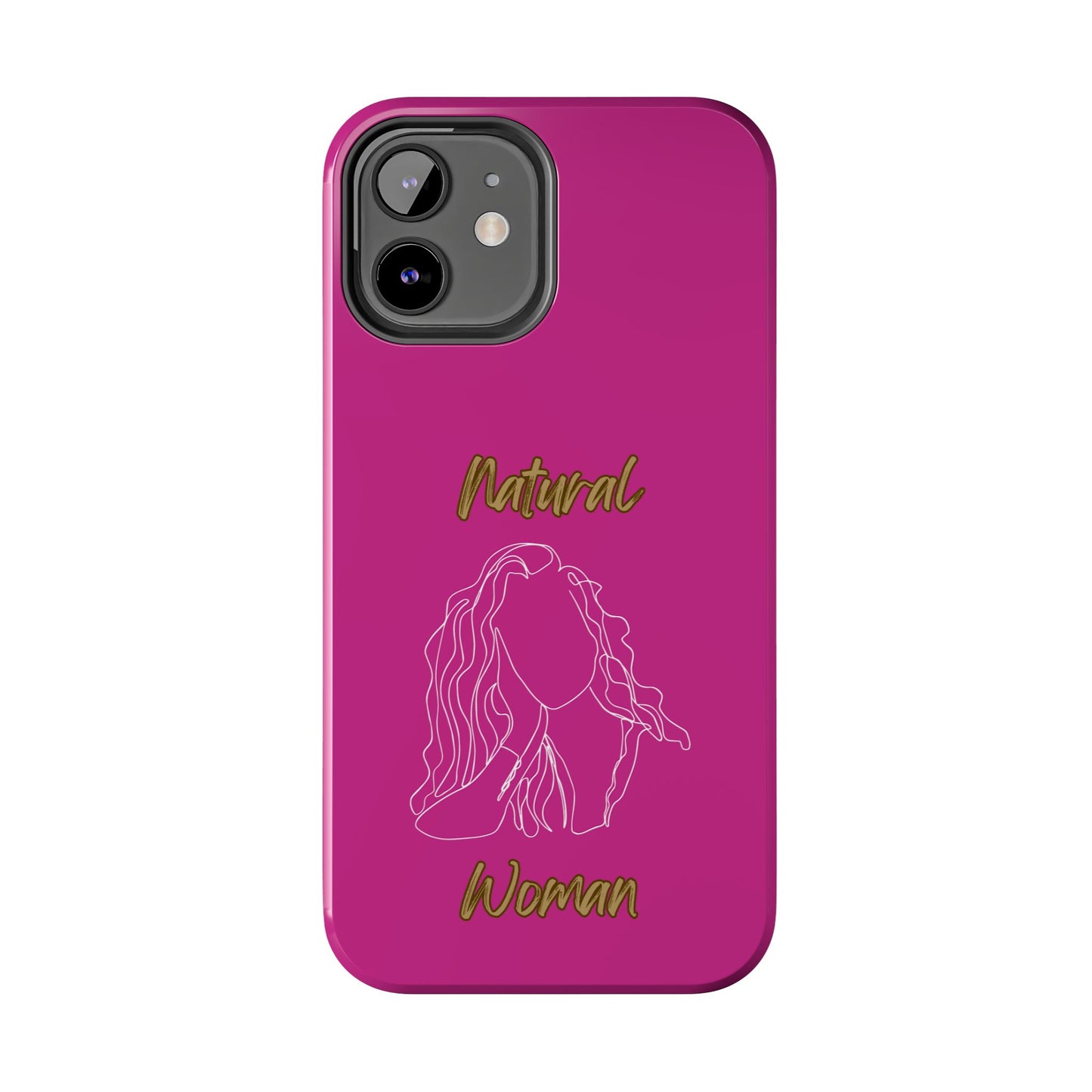 Natural Woman Relaxed (WL) Tough Phone Cases PINK