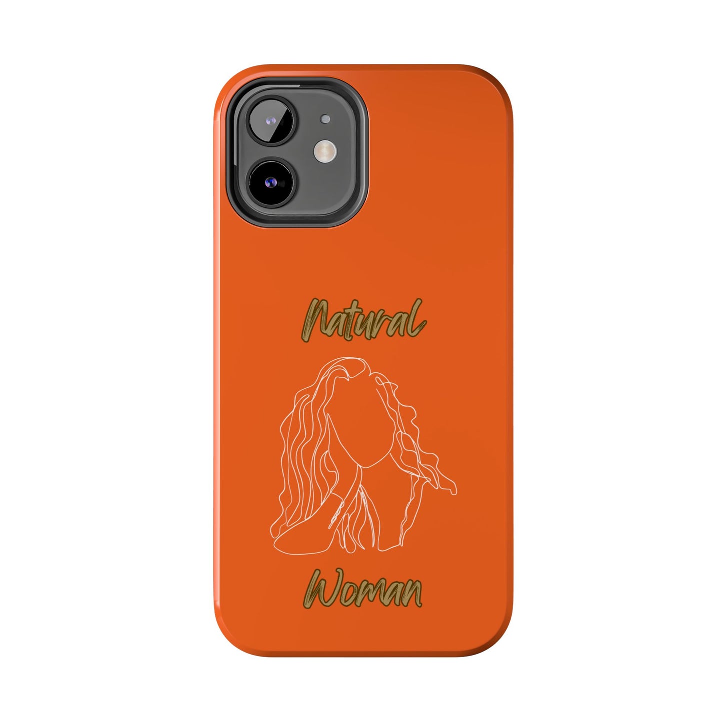 Natural Woman Relaxed (WL) Tough Phone Cases ORANGE
