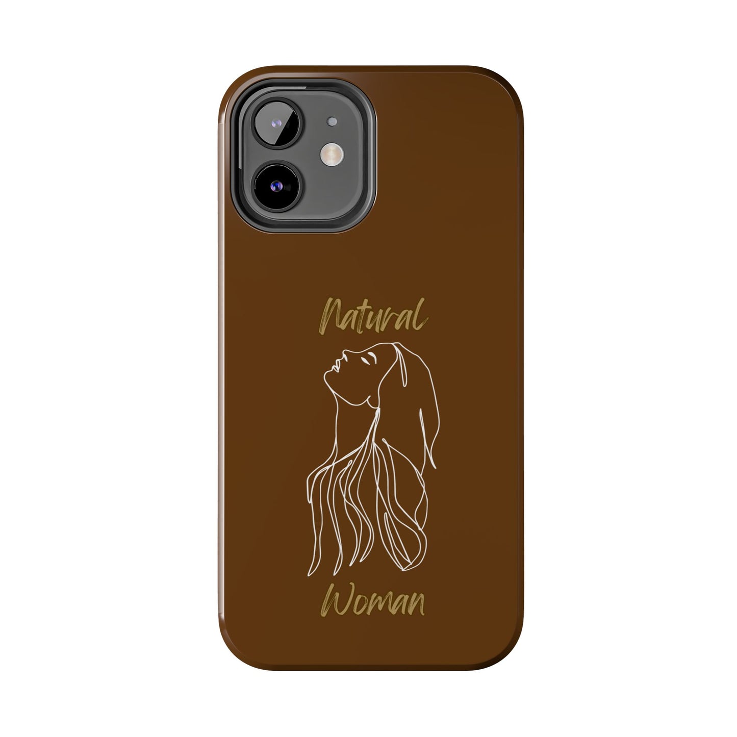 Natural Woman Appreciation (WL)Tough Phone Cases BROWN