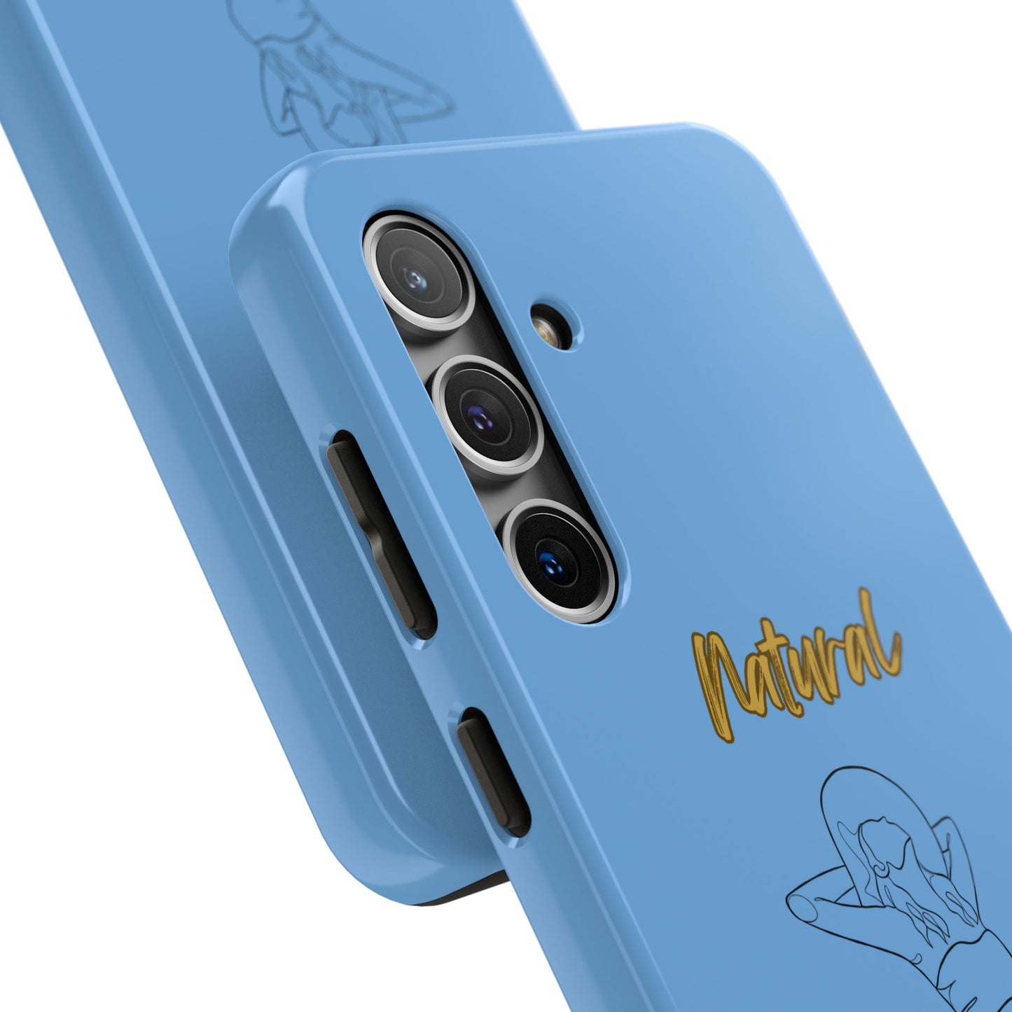 Natural Woman Sun Fun (BL)Tough Phone Cases LIGHT BLUE