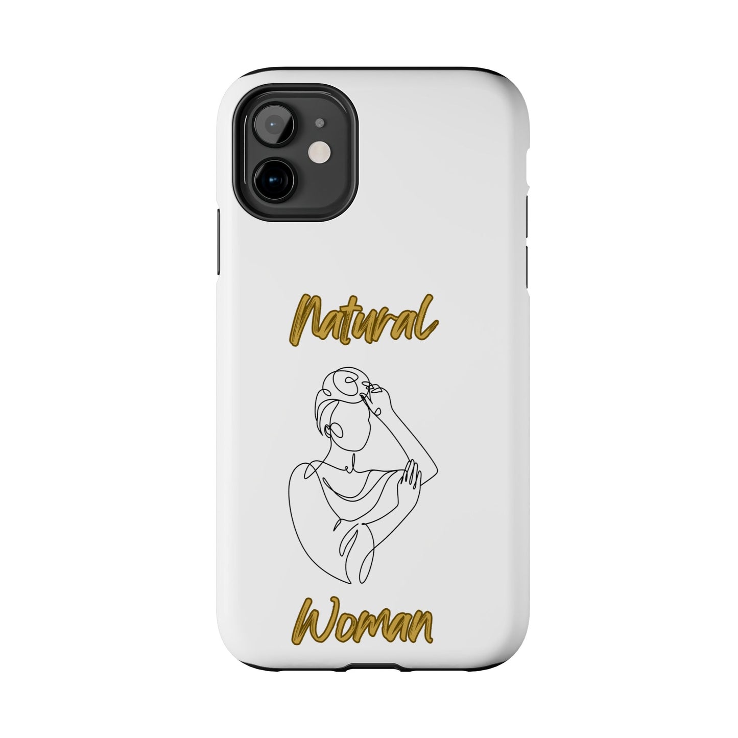 Natural Woman Style (BL)Tough Phone Cases WHITE