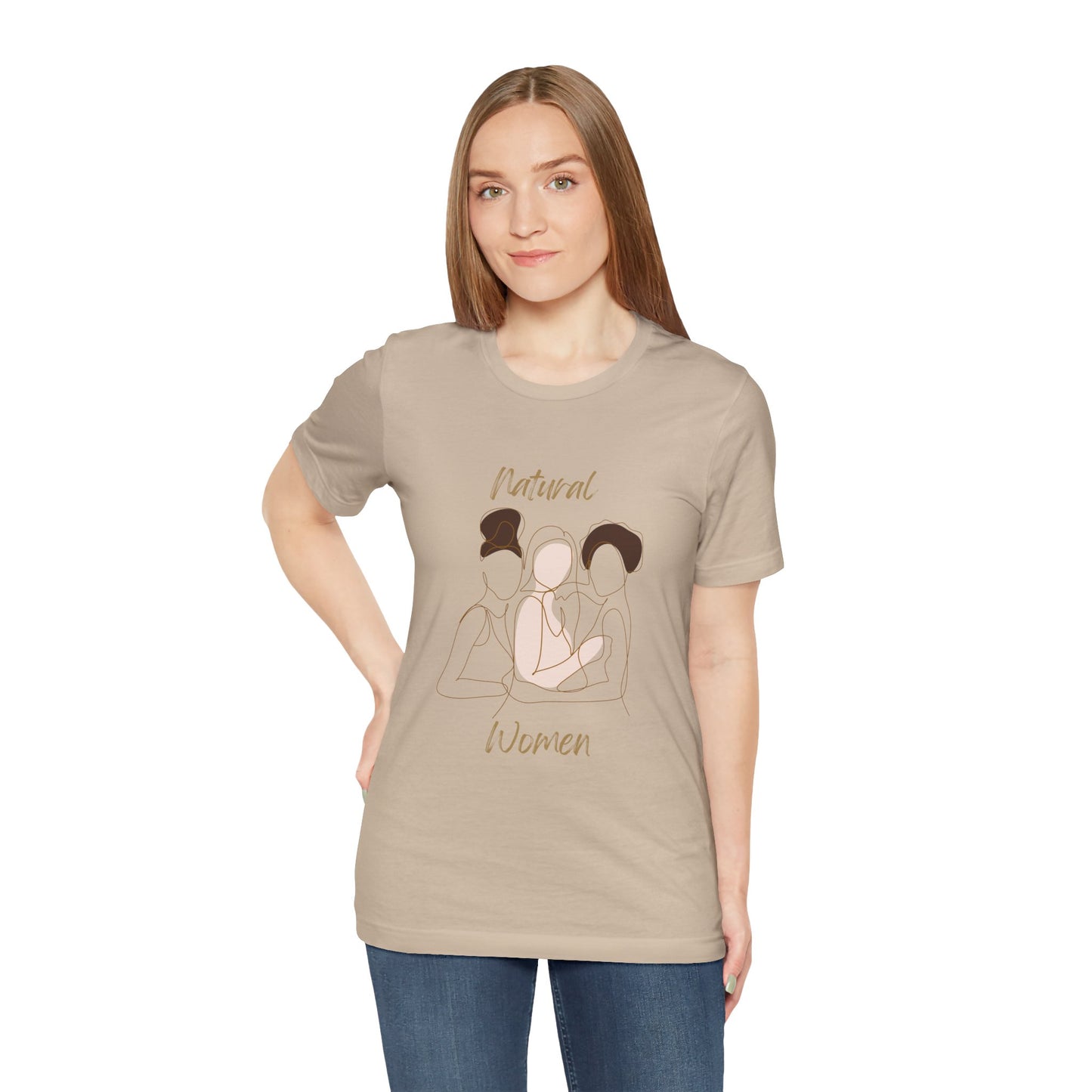 Natural Woman Friends Short Sleeve T-Shirt