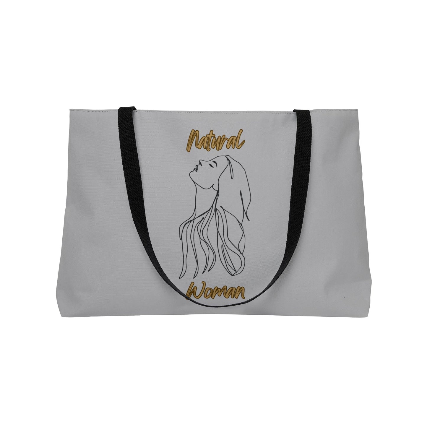 Natural Woman Appreciation (BL) WeekenderTote Bag LIGHT GREY