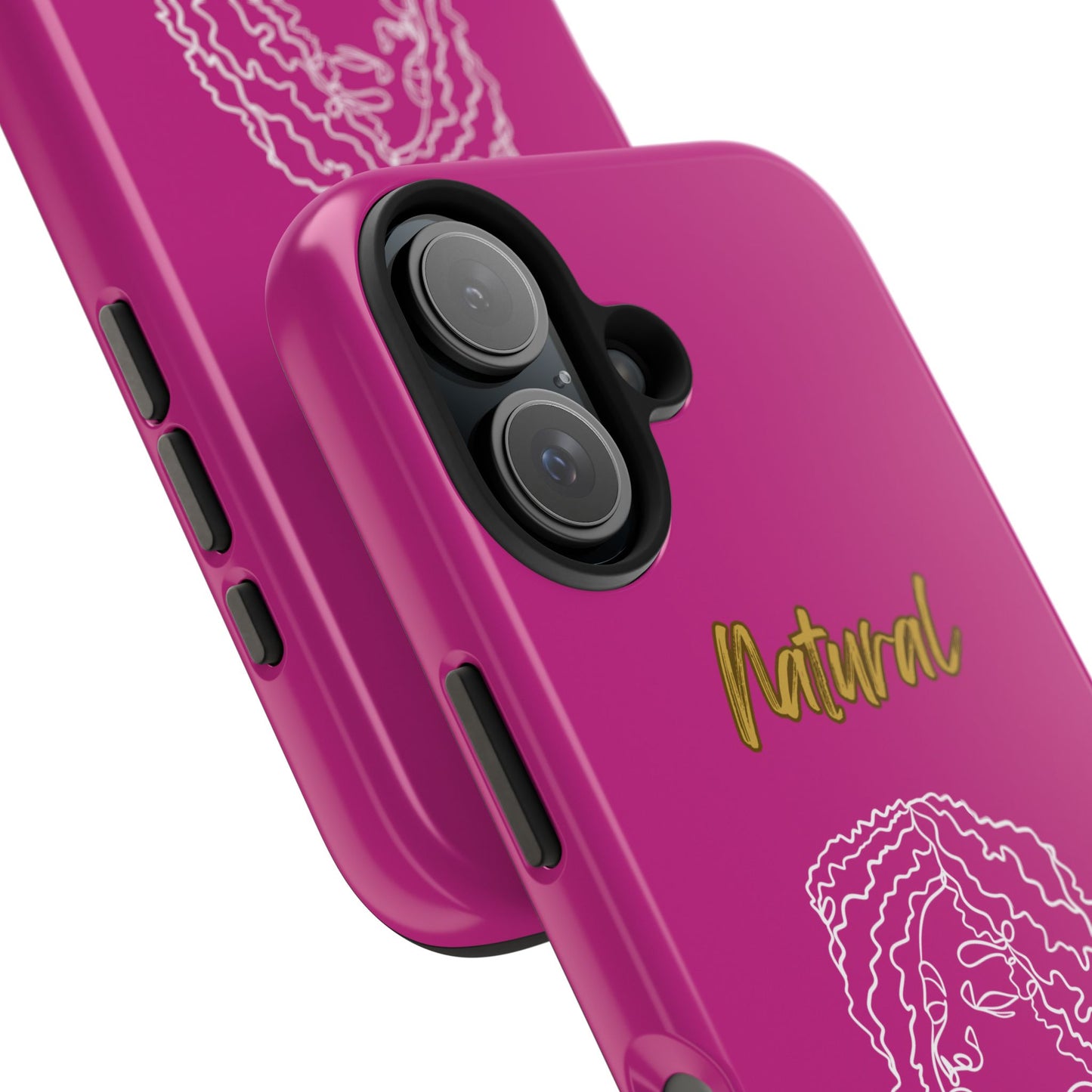 Natural Woman Naturally Me (WL)Tough Phone Cases PINK