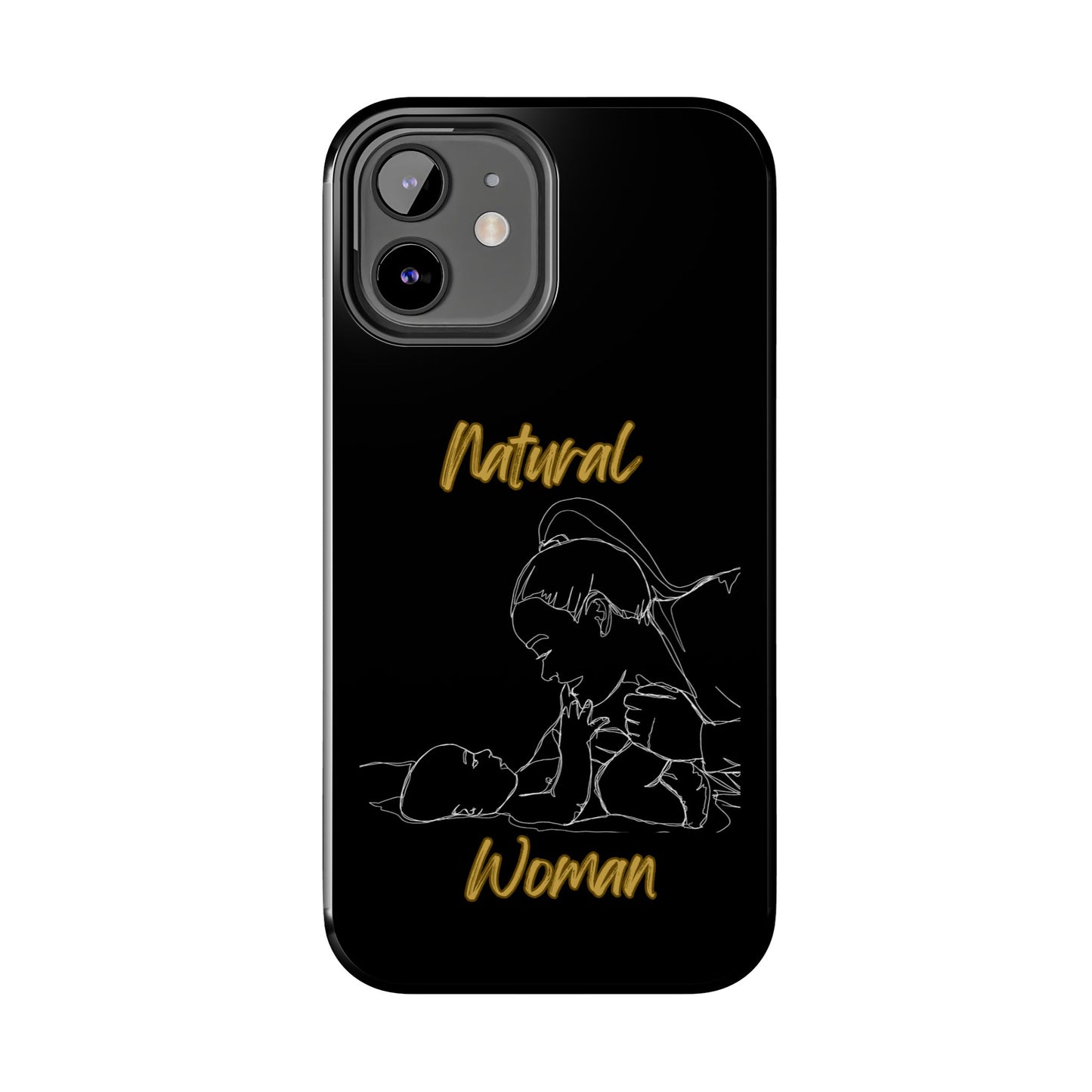 Natural Woman New Life (WL)Tough Phone Cases BLACK