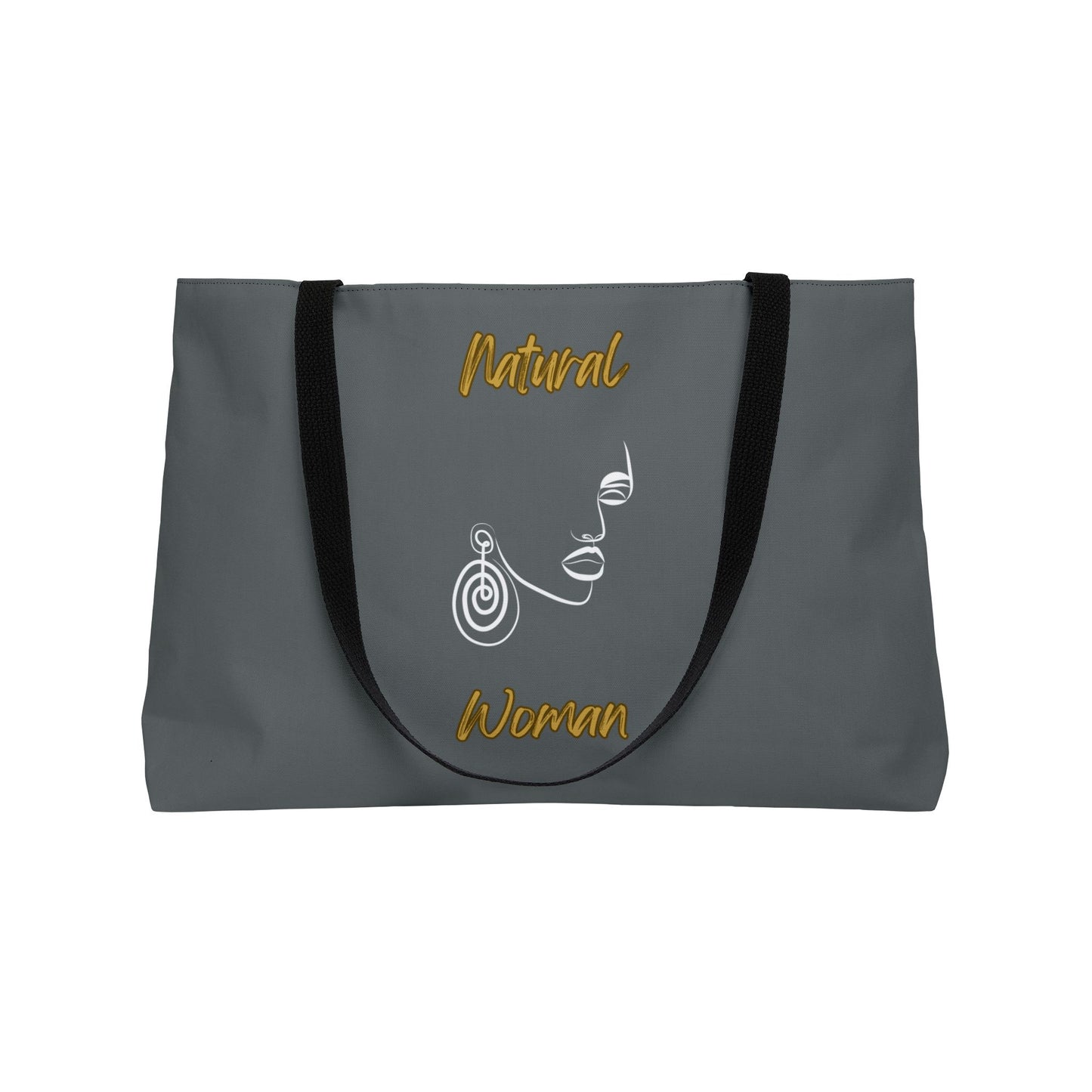 Natural Woman Music In My Soul (WL) Weekender Tote Bag DARK GREY