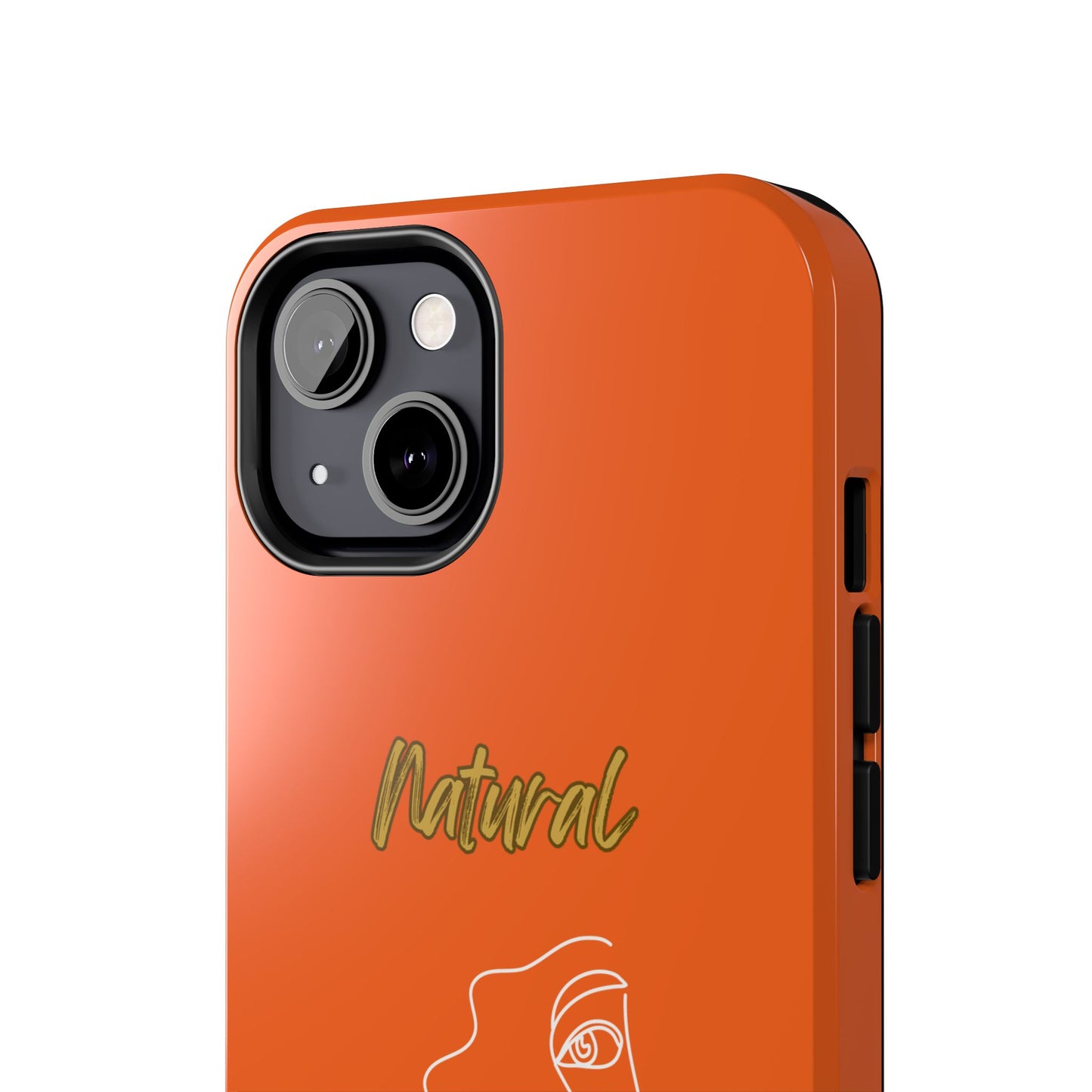 Natural Woman Peekaboo (WL)Tough Phone Cases ORANGE