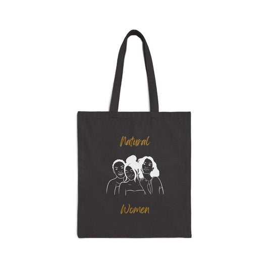 Natural Woman Laughing Friends (WL) Canvas Tote Bag