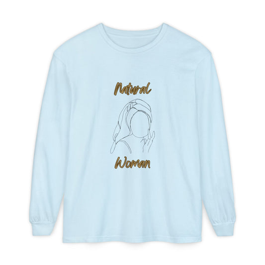 Natural Woman Towel Wrapped (BL) Long Sleeve T-Shirt