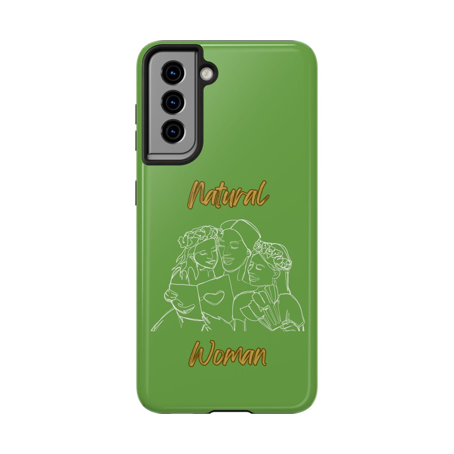 Natural Woman Me & My Girls (WL)Tough Phone Cases GREEN