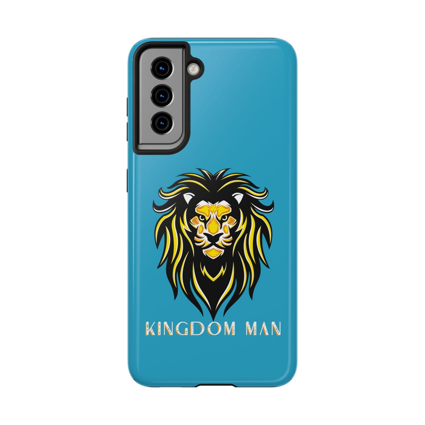 Kingdom Man (White-Gold Label) Tough Phone Case TURQUOISE